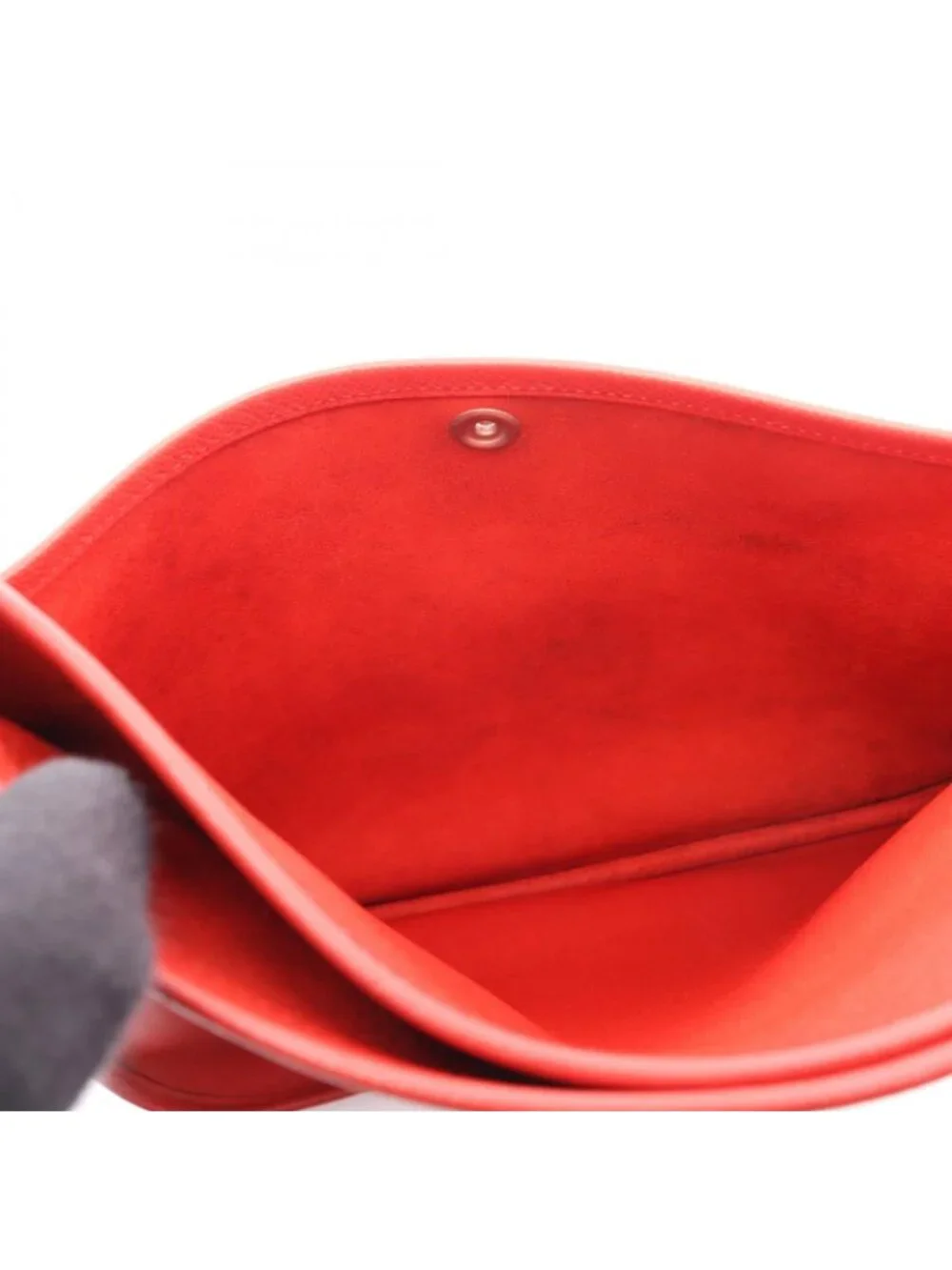 Hermes Shoulder Bag Evelyne 2 PM Rouge Casac Leather